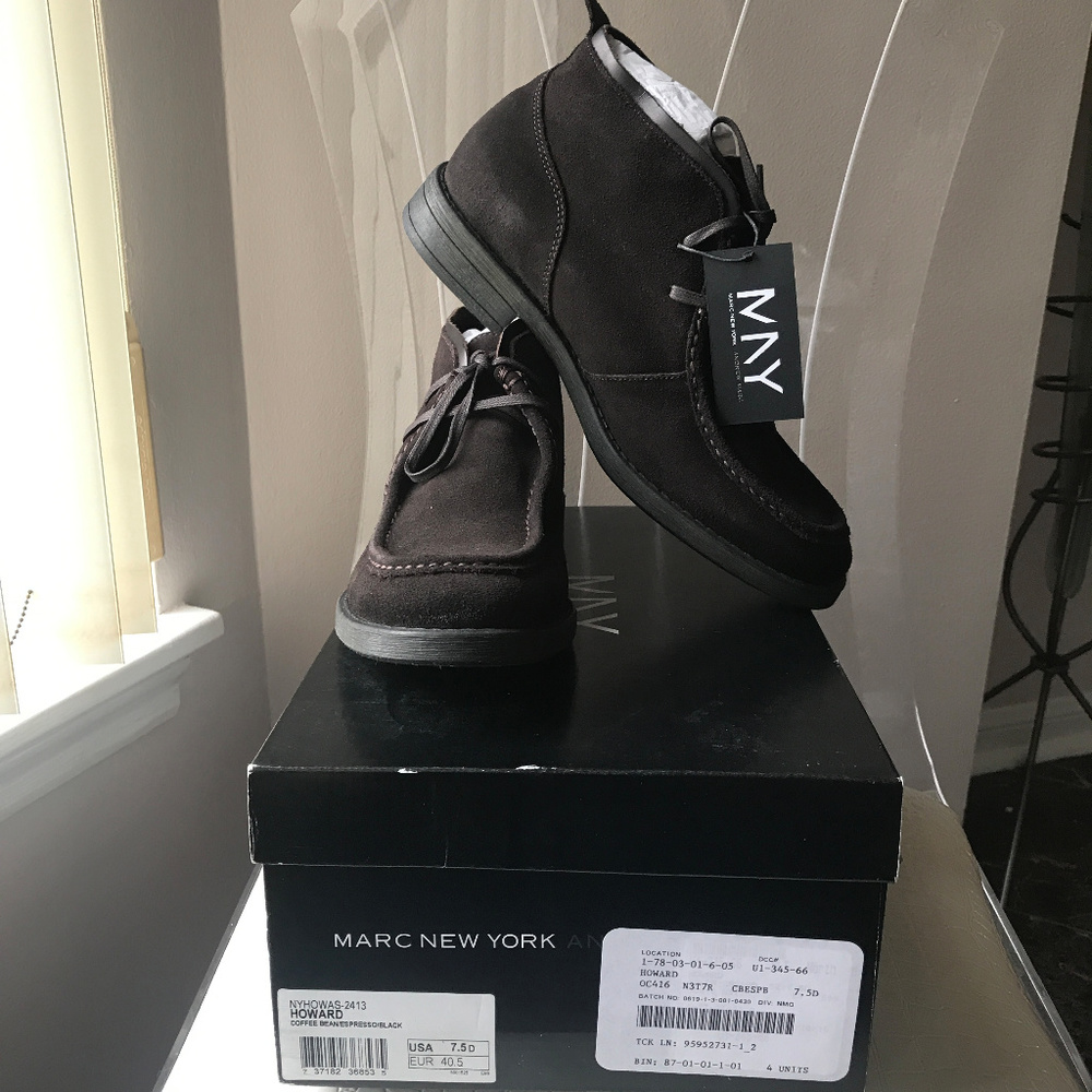 Marc York Andrew Marc Suede chukka boots